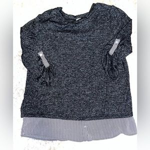 Faith and Joy Sweater with cute back